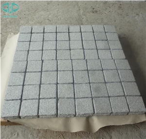 G603 Light Grey Granite Paving Stone,Cobble Stone,Natural Split Cube Stone,Cobblestone,Paving Sets,Driveway Paving Stone,Walkway Pavers,Patio Pavers,Landscape Stone,Garden Stepping Pavements