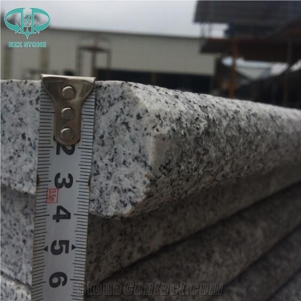 G603 Light Grey Granite Pool Coping Tiles with Bullnose,Pool Surround Pavers,Swimming Pool Pavers,Pool Decking