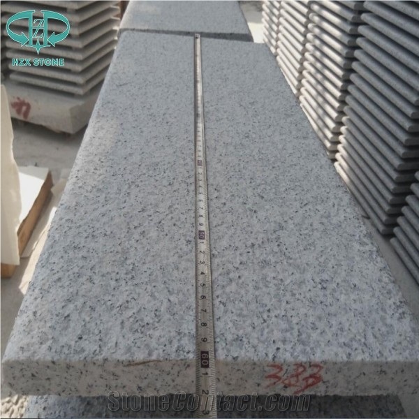 G603 Light Grey Granite Pool Coping Tiles with Bullnose,Pool Surround Pavers,Swimming Pool Pavers,Pool Decking