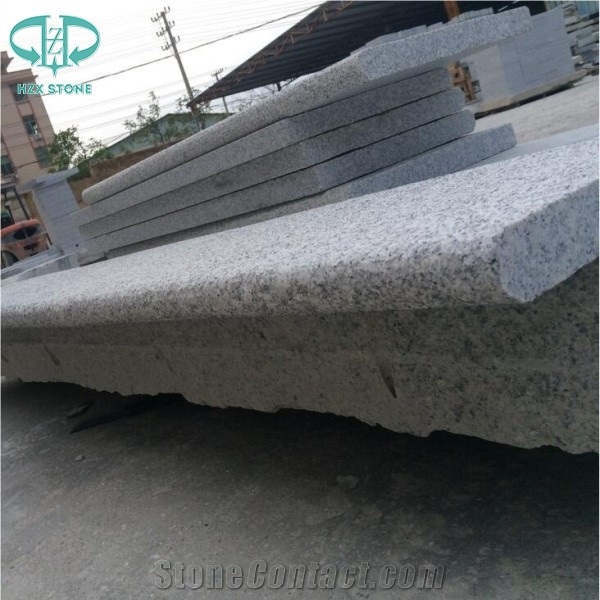 G603 Light Grey Granite Pool Coping Tiles with Bullnose,Pool Surround Pavers,Swimming Pool Pavers,Pool Decking