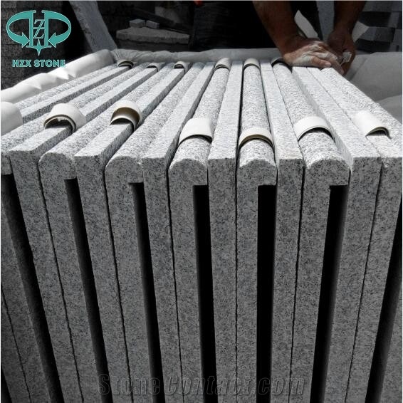 G603 Light Grey Granite Swimming Pool Coping,Pool Coping Tiles with Bullnose,Half Bullnose,Pool Pavers,Pool Decking