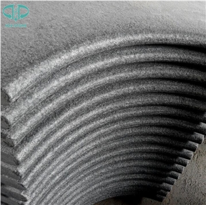 G654 Dark Grey Granite Swimming Pool Coping Tiles, Pool Pavers with Bullnose,Half Bullnose,Pool Decking