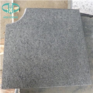 G654 Dark Grey Granite Swimming Pool Coping Tiles, Pool Pavers with Bullnose,Half Bullnose,Pool Decking