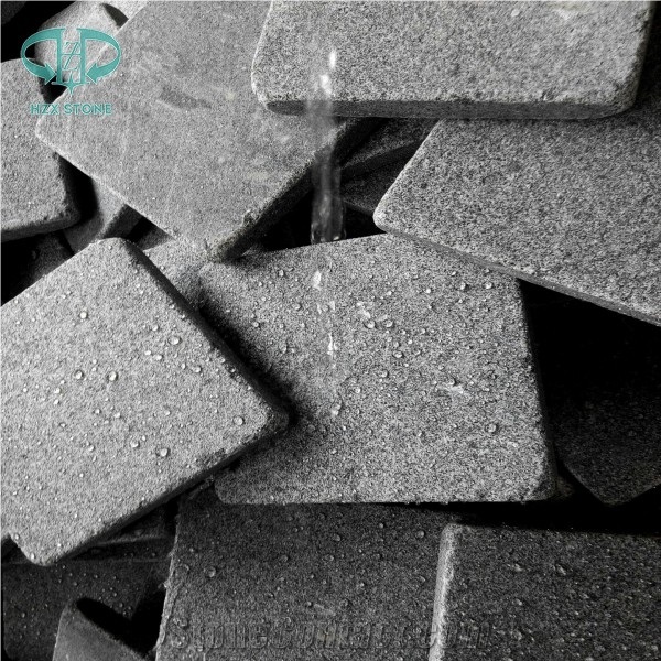G654 Granite Cube Stone Chinese Cheap Granite Paving Stone, Cobble Stone, Cubestone, Natural Split Paving Stone, Driverway Stone