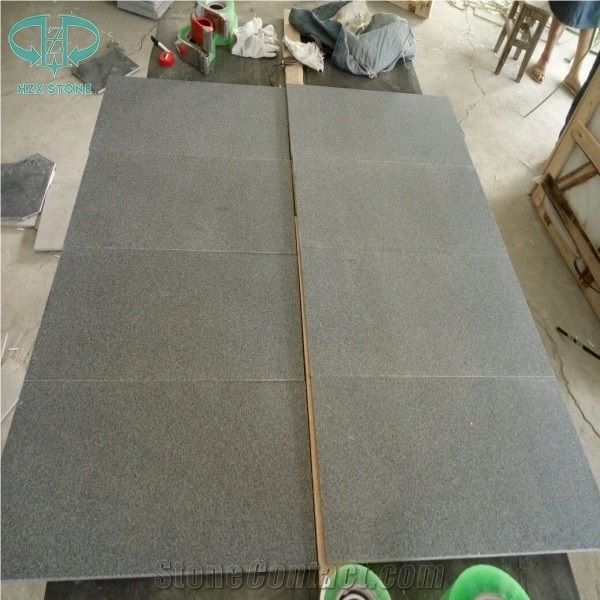 G654 Padang Dark, Seasame Black Tiles