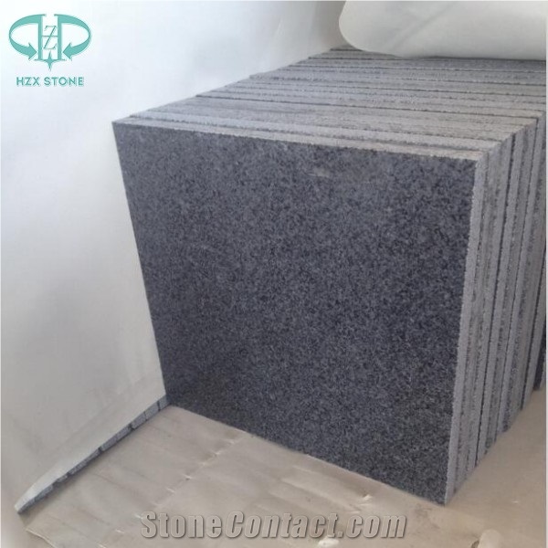 G654 Padang Dark, Seasame Black Tiles