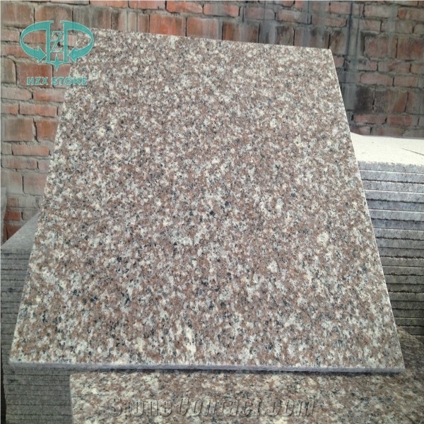 G664 Chinese Pink Granite ,Luna Pearl,Luoyuan Bainbrook Brown,Black Spots Brown Granite,Copper Brown,Loyuan Red,Misty Brown,Purple Pearl,Sunset Pink,Tea Brown,Vibrant Rose Polished Granite Slab