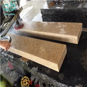 G682 Granite,Misty Rusty Yellow, Giallo Rusty, Desert Gold,Giallo Fantasia,Giallo Ming, Giallo Rustic, Gold Leaf China, Golden Peach, Padang Amarillo Polished Pavers