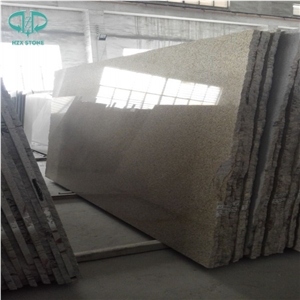 G682 Granite,Misty Rusty Yellow,Giallo Rusty, Desert Gold,Giallo Fantasia,Giallo Ming, Giallo Rustic, Gold Leaf China, Golden Peach, Padang Amarillo Polished Slabs