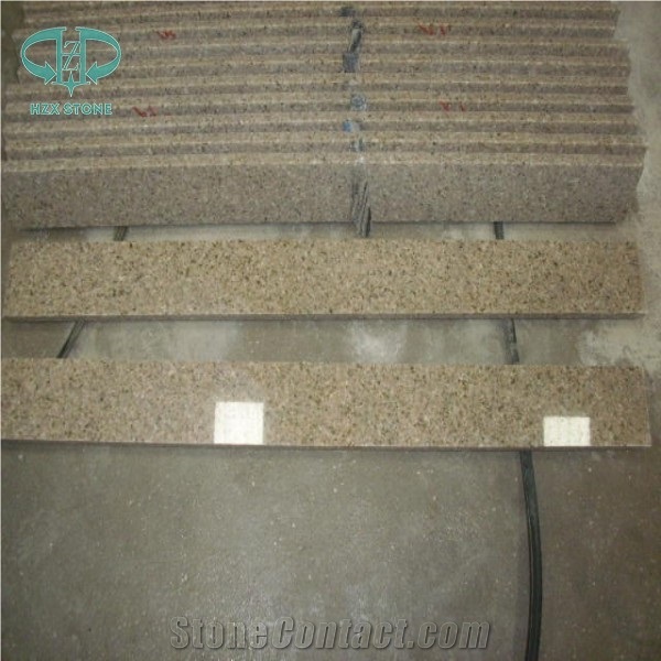G682 Granite,Shandong Yellow Granite,G350 Yellow Rust Grainte Slabs & Tiles, Floor Wall Cladding, Skirting