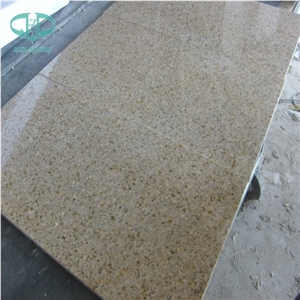 G682 Granite,Shandong Yellow Granite,G350 Yellow Rust Grainte Slabs & Tiles, Floor Wall Cladding, Skirting