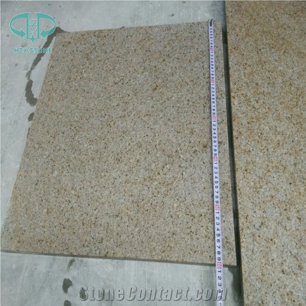 G682 Granite,Shandong Yellow Granite,G350 Yellow Rust Grainte Slabs & Tiles, Floor Wall Cladding, Skirting