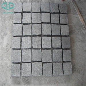 G684 Basalt Cubestone, Padang Black, Black Basalt Paving Stone,G684 Basalt Cobble Stone,Landscaping Stone,Garden Stepping Pavers Stone,Paving Stone, Exterior Pattern Stone for Driveway,Walkway