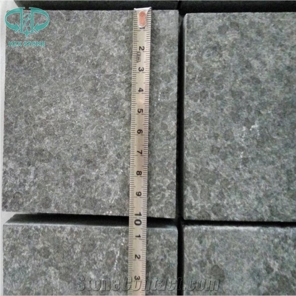 G684 Basalt Cubestone, Padang Black, Black Basalt Paving Stone,G684 Basalt Cobble Stone,Landscaping Stone,Garden Stepping Pavers Stone,Paving Stone, Exterior Pattern Stone for Driveway,Walkway