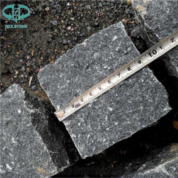 G684 Black Basalt Cobblestone,Cobble Stone,Cube Stone,Paving Sets,Driveway Paving Stone,Walkway Pavers,Patio Pavers,Square Cube Stone,Garden Stepping Pavements