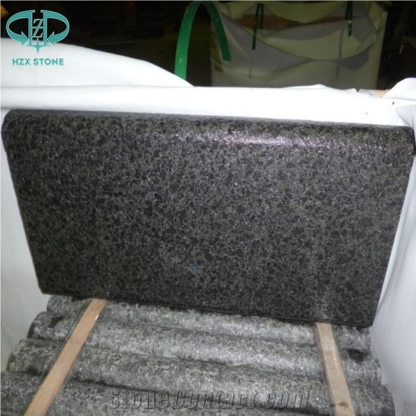 G684 Black Granite Arc-Shaped Granite Swimming Pool Coping Tiles, Pool Pavers with Bullnose,Half Bullnose,Pool Decking