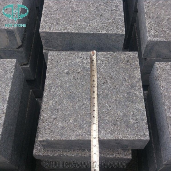 G684 Black Granite Cube Stone,Cobble Stone Pavers,Landscaping Stone,Garden Stepping Pavements,Exterior Stone