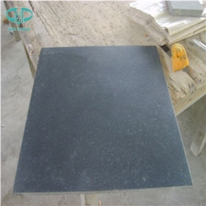 G684 China Black Basalt Black Galaxy Black Pearl Fuding Black Charcoal Honed Basalt Tiles for Floor