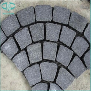 G684 Paving,G684 Granite,Granite Paving Stone, Stones on Net, Cubes on Net, Cube Stone, Granite Paver, Small Cubes