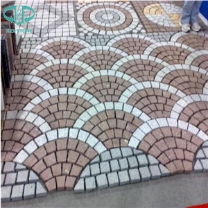 G699 Flamed Tile, Dayang Red Porphyry Walkway Floor Paving Stone Tile,Dayang Red G699 Granite Bushhammered Outdoor Stone Tile Paving Material