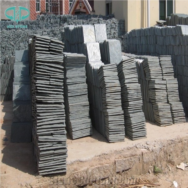 Green Slate,Cultured Stone, Wall Cladding, Stacked Stone Veneer Clearance, Manufactured Stone Veneer for floor