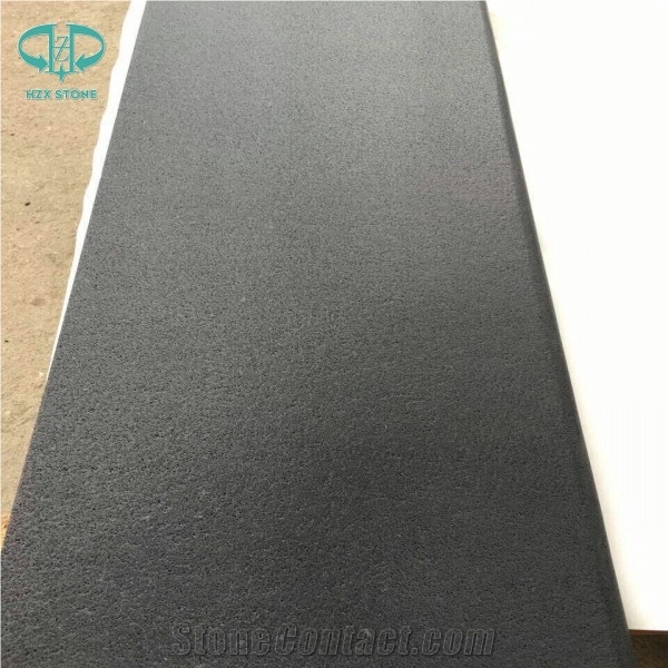 Hainan Black,Hn Basalt,Grey Basalt,Antique Polished Honed Bush Hammered Finished for Floor
