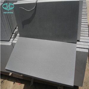 Hainan Black Light,Grey Basalt Honed Finished Tiles