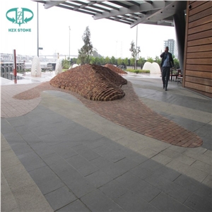 Hainan Black Light,Grey Basalt Polished Honed Finished Slabs