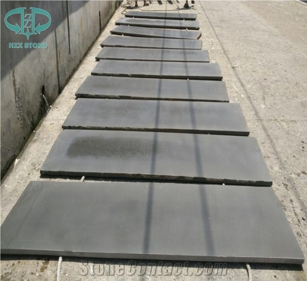 Hainan Grey Basalt,Light Grey,Hainan Grey, China Grey Basalt Honed Slabs & Tiles