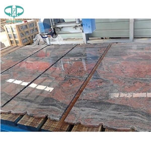 Hubei Multicolor Red Granite Multicolor Red China Granite Rosso Multicolor Granite Red Grain Multicolor Granite Polished Tiles
