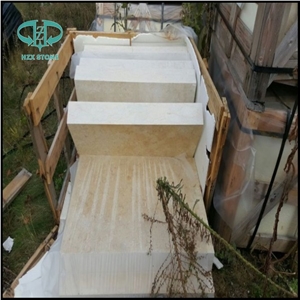 Jerusalem Gold Medium Limestone Slabs & Tiles, Yellow Limestone Floor Tiles, Wall Tiles