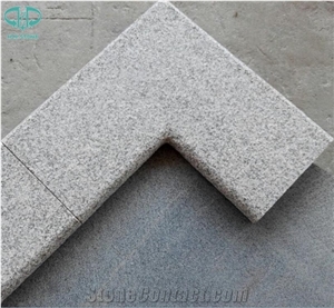 Light Grey G603 Granite Pool Terraces Pavers,Bebate Bullnose Granite Stone Pool Coping Tiles
