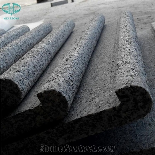 Light Grey G603 Granite Pool Terraces Paving Stone,Bebate Bullnose Granite Pool Coping Tiles,Swimming Pool Decks,Pool Pavers