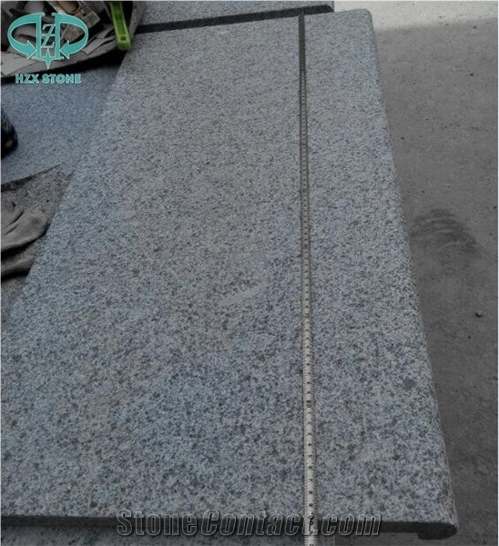 Light Grey G603 Granite Pool Terraces Paving Stone,Bebate Bullnose Granite Pool Coping Tiles,Swimming Pool Decks,Pool Pavers
