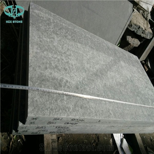 Mongolia Black Basalt Tile with Flamed, China Black Basalt