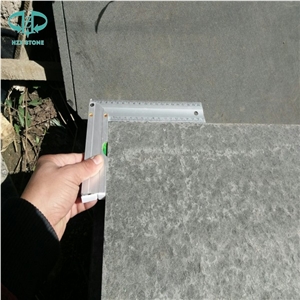 Mongolia Black Basalt Tile with Flamed, China Black Basalt
