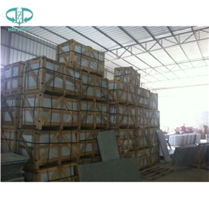Nanjing G635 Light Red Granite Bush Hammered Flooring