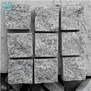 Natural Split G603 Light Grey Granite Paving Stone,Cobble Stone,Cube Stone,Cobblestone,Paving Sets,Driveway,Walkway,Patio,Landscape,Garden