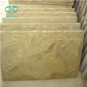 Natural Split Sandstone, China Yellow Stone, Slabs & Tiles, Yellow Sandstone Slabs & Tiles, Yellow Sandstone