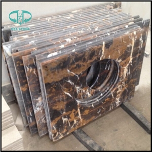 New G682 Vanity Top,Sunset Gold Yellow Granite Bath Top,Sandy Gold Bathroom Top,Rusty Bathroom Countertop,Vanity Tops,Bathroom Design,Work Top,Desk Top