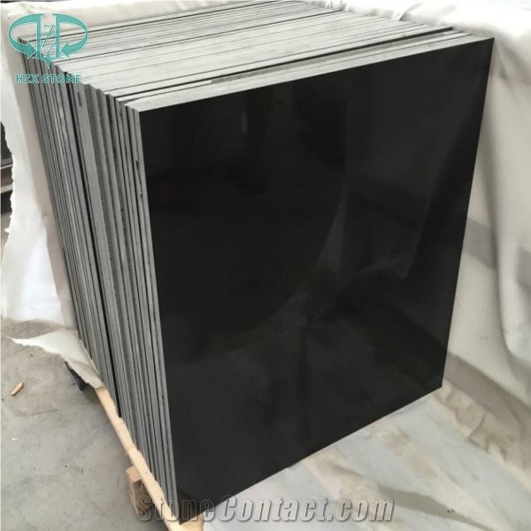 Pure Black, Mongolian Black,Nero Mongolia,Super Black,Absolute Black Basalt with Polished or Honed for Tiles/Slab