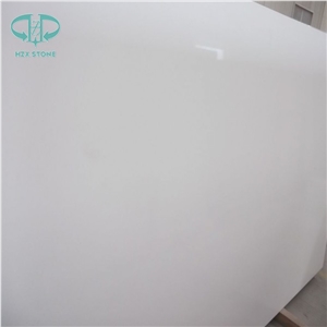 Pure White Quartz Stone Slabs, White Quartz Stone Flooring Tile, White Color Quartz Caesarstone, Pure White Quartz