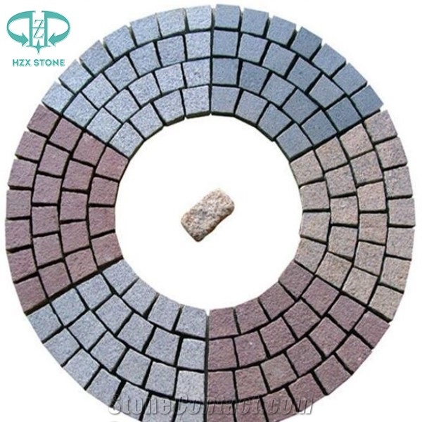 Red Granite,Putian Red,Dayang Red Porphyry Cube Stone,G699 Granite Cobble Paver