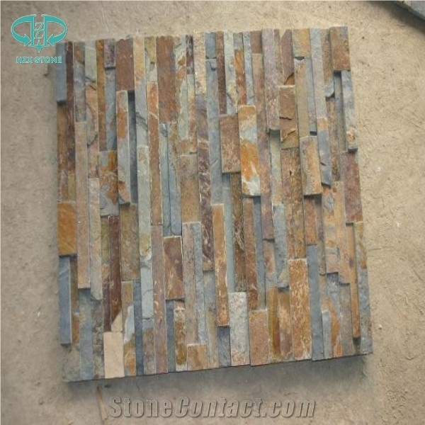 Rusty slate Stone Siding,Stone Wall Veneer Stone,Cultural Stone for wall