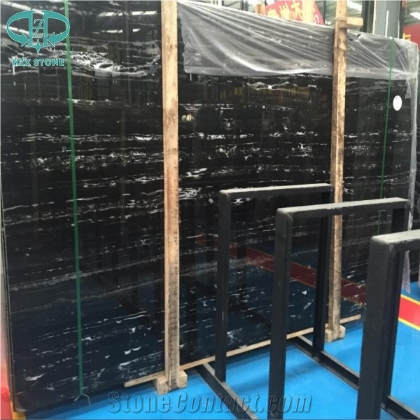 Silver Dragon Black Marble Slabs,Marble Tiles,Marble Flooring Tiles,Marble Wall Cladding Tiles
