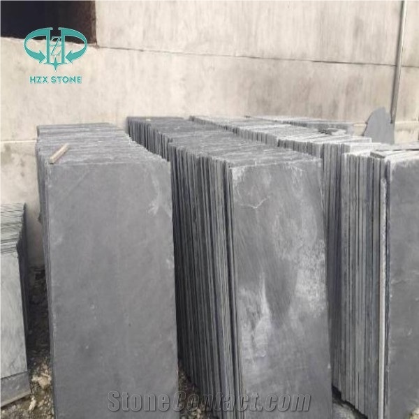 Slate Floor Tiles, Slate Stone Flooring, Slate Slabs, Slate Wall Tiles, Chinese Black Slate Tiles, China Black Slate