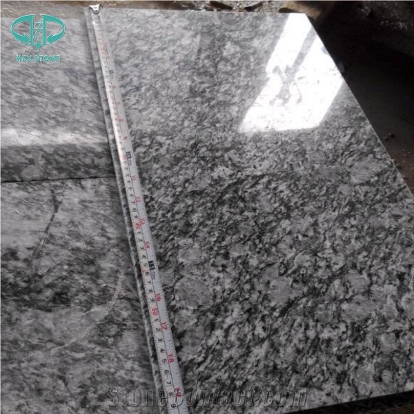 Spray White Granite,White Wave Granite,White Wave Granite Slab,G418,White Wave Tile,Sea Wave White Granite Polished Tiles