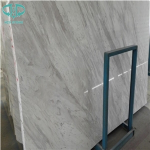 Volakas Semi White Marble Slab, Greece Volakas White Marble Slabs