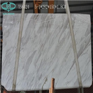 Volakas Semi White Marble Slab, Greece Volakas White Marble Slabs