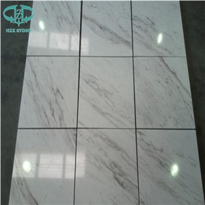 Volakas Semi White Marble Slab, Greece Volakas White Marble Slabs